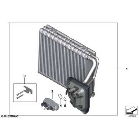 Évaporateur à accumulation