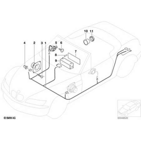 Haut-parleur de basses droit