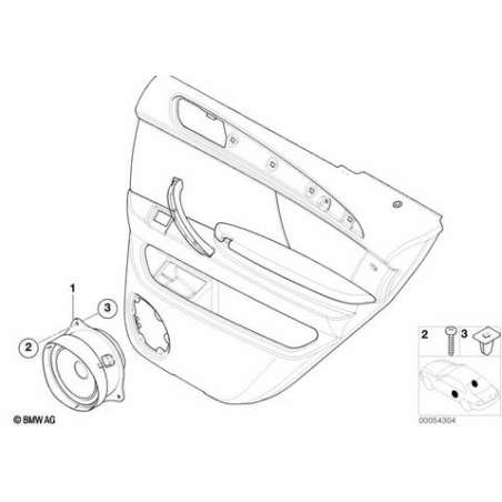 Haut-parleur stereo gauche