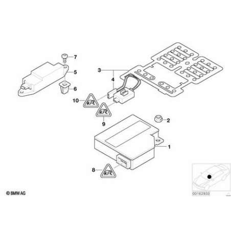 Détecteur de choc pour airbag lateral