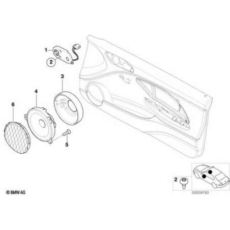 Haut-parleur de graves système Hifi