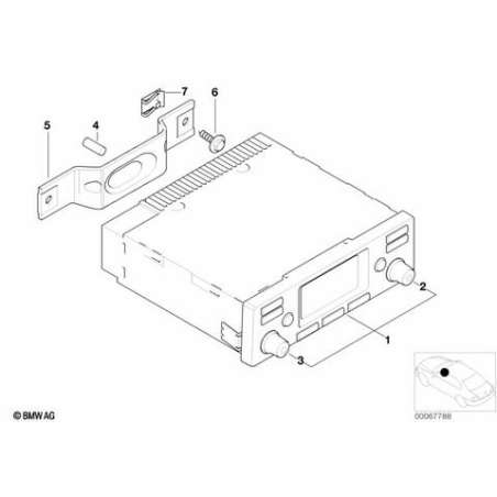 ES REMAN radio BMW navigation