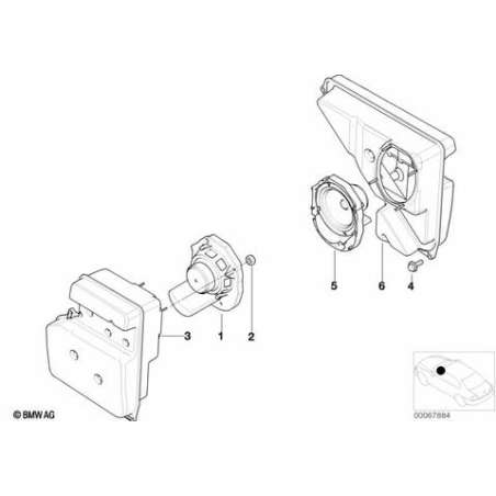 Box haut-parleur droite