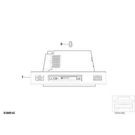 Kit transform.autoradio BMW Business