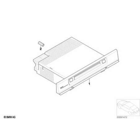 ES REMAN autoradio BMW Professional CD