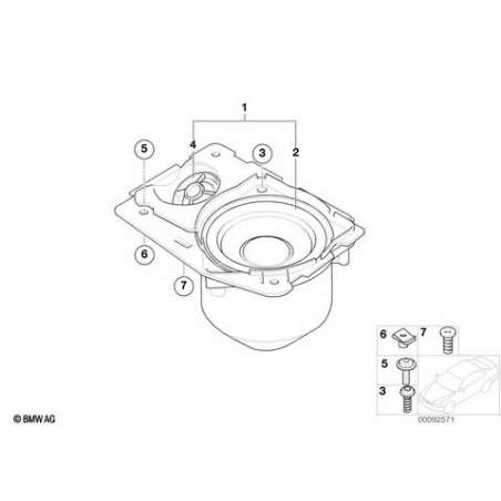 Box haut-parleur droite