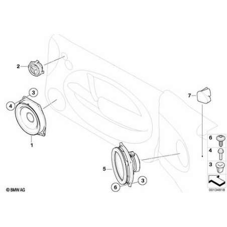 Haut-parleur des aigus Harman Kardon