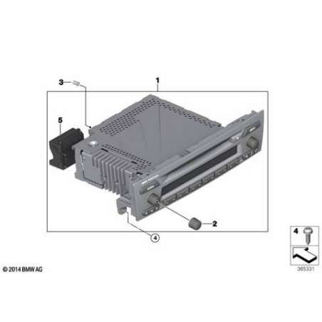 ES REMAN autoradio BMW Professional CD