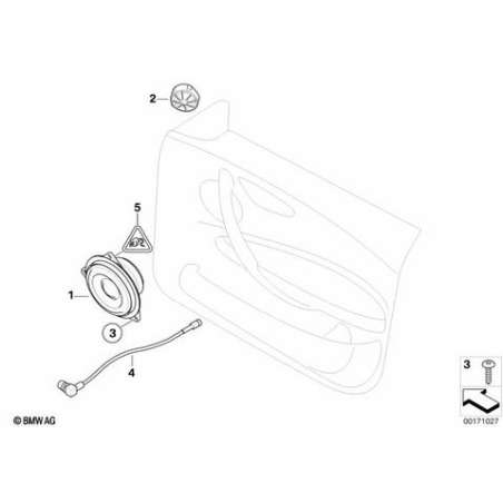 Haut-parleur des aigus Harman Kardon