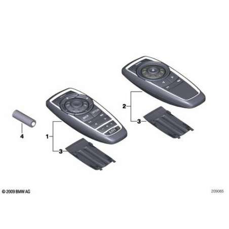 Télécommande arrière audio