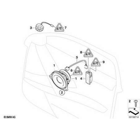 Haut-parleur aigu individual audio
