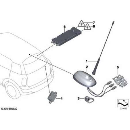 Antenne de toit