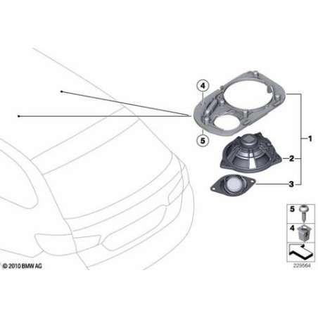 Haut-parleur des aigus Hifi-System