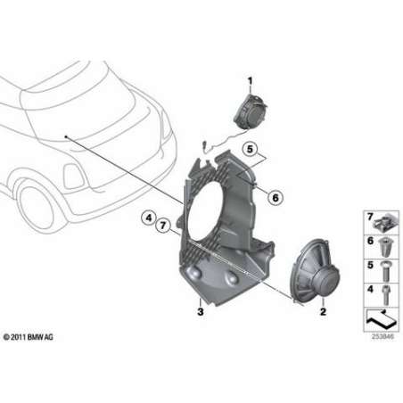 Haut-parleur des aigus Harman Kardon