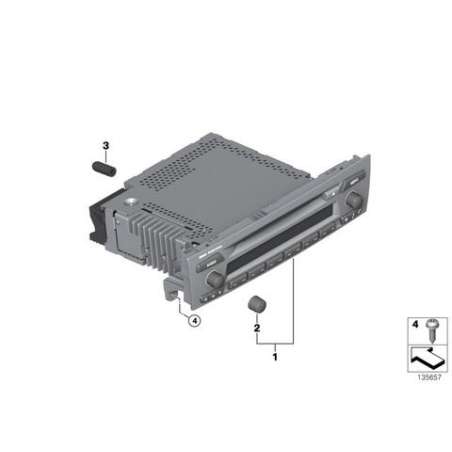 ES REMAN radio BMW Prof.CD/IBOC/SDARS