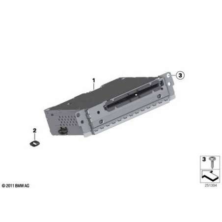 ES autoradio BMW Professional CD