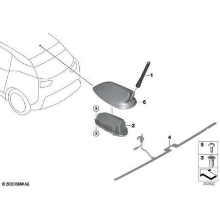 Antenne de toit