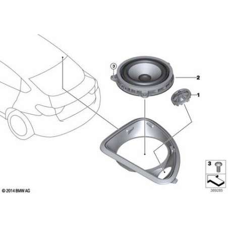 Haut-parleur d'aigus top-hifi