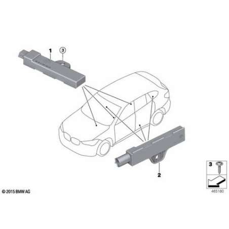 Antenne extérieure accès confort