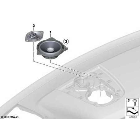 Haut-parleur des mediums top-hifi