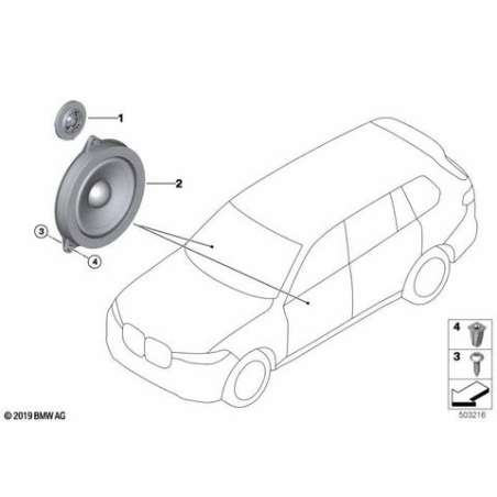 Haut-parleur des aigus Hifi-System