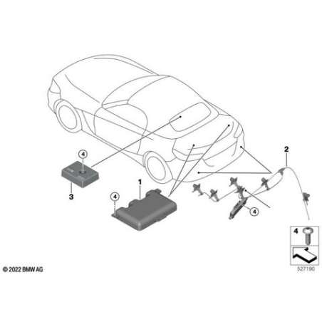 Antenne du téléphone multibande