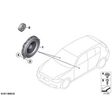 Haut-parleur des aigus HiFi