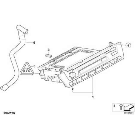 ES REMAN autoradio BMW Business CD