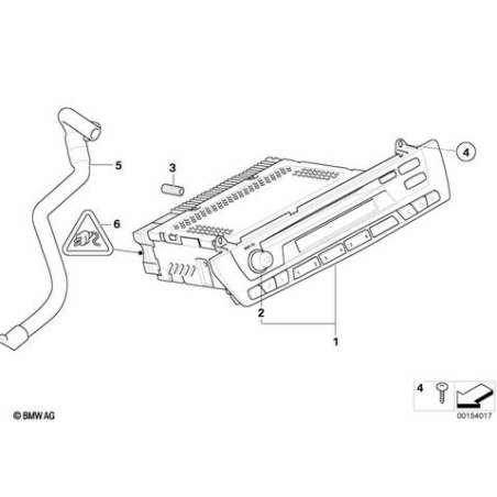 ES REMAN radio BMW Basic CD