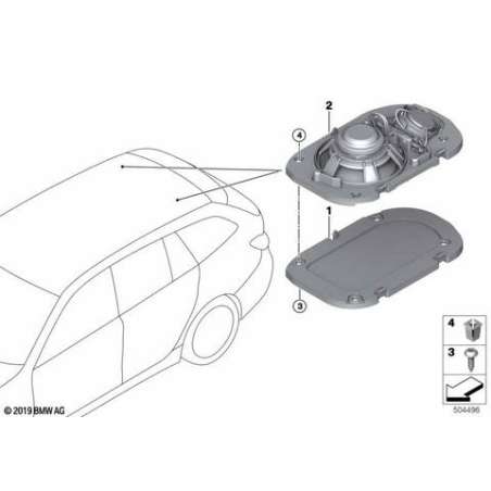 Support Top-HiFi haut-parleur droit