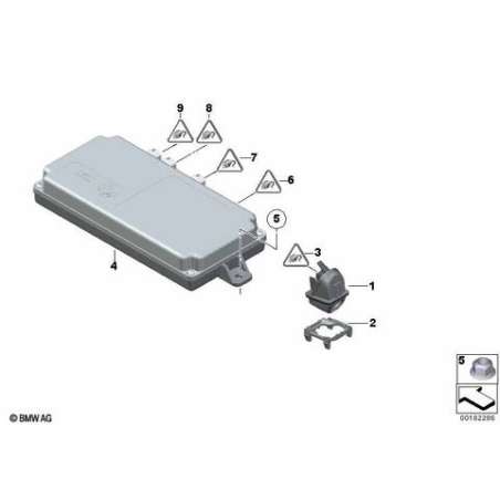 Jeu de câbles caméra de recul