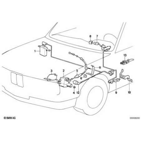 Cable a tirette p regulateur de vitesse