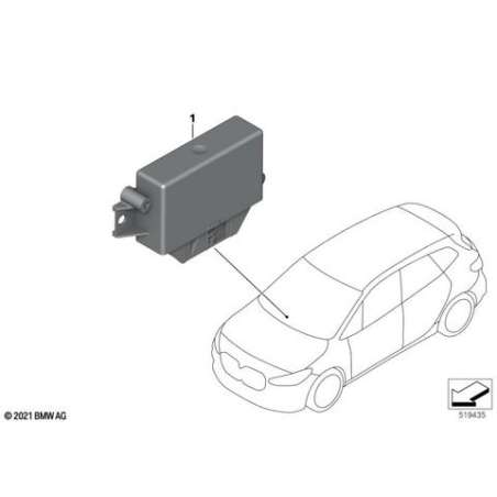 Boîtier électronique capteur à ultrasons