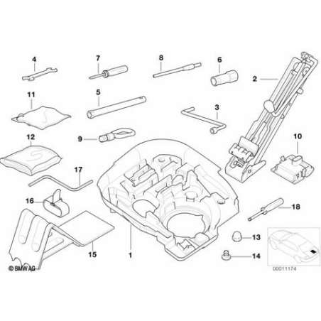 Clé à douille torx