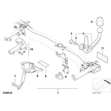 Dispositif d'attelage amovible