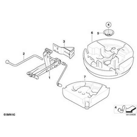 Cric articulé en acier