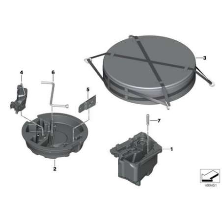 Rangement d'outillage de bord