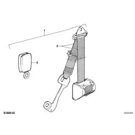 Sangle inférieure avant
