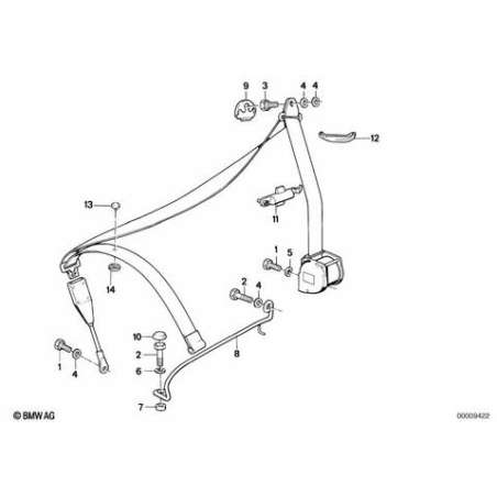 Glissiere gauche
