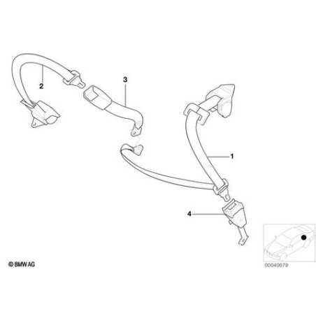 Ceinture superieure arriere centrale