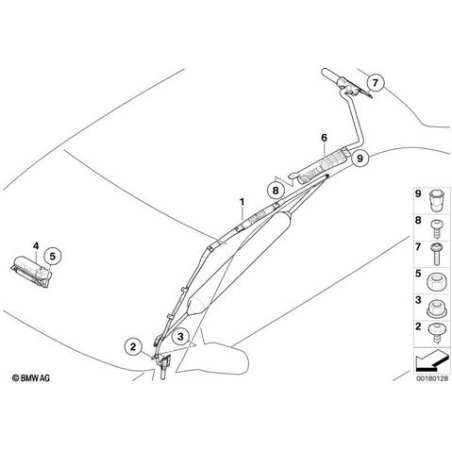 Unité airbag côté passager