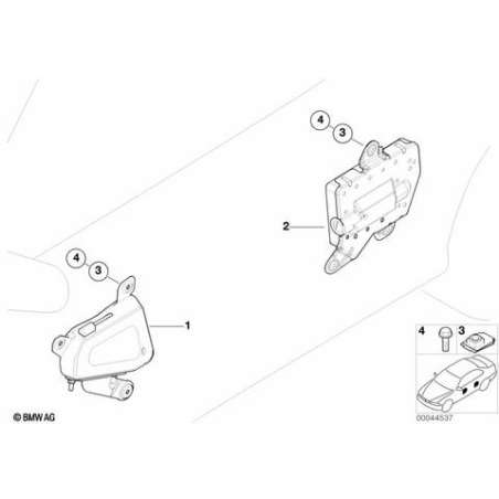 Unité airbag de porte avant droite