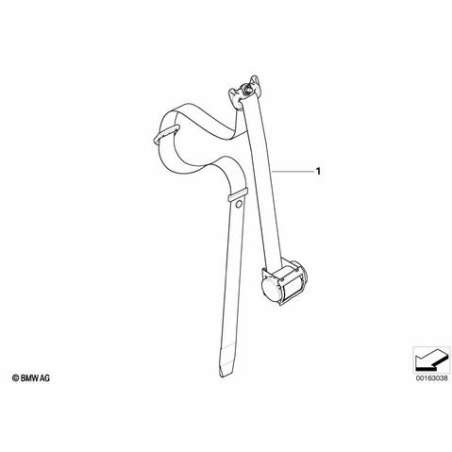 Sangle supérieure avant droite