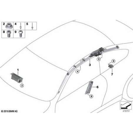 Airbag passager avant