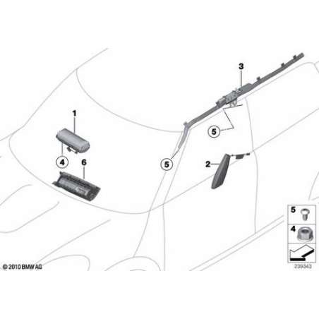 Airbag passager avant