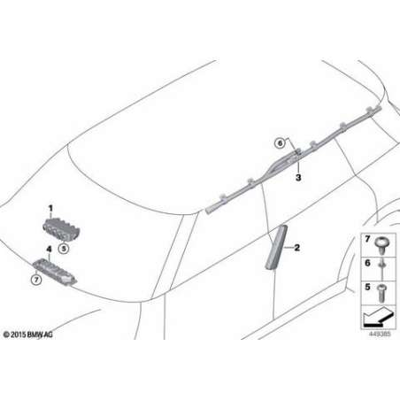 Unité airbag côté passager