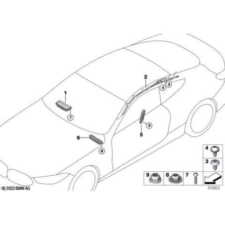 Airbag de tete gauche