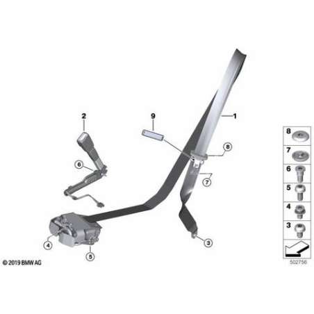 Vis cylindrique avec talon