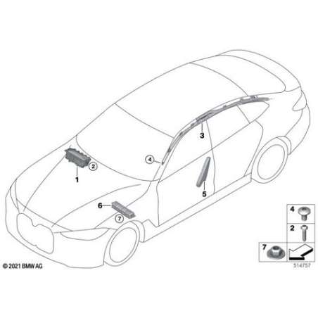 Airbag de tete gauche