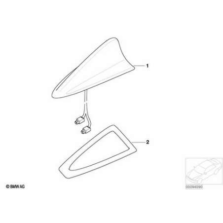 Antenne du téléphone multibande apprêtée